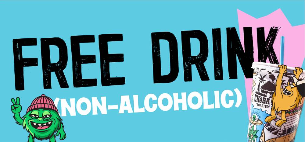 Free Drink (Non-Alchoholic)